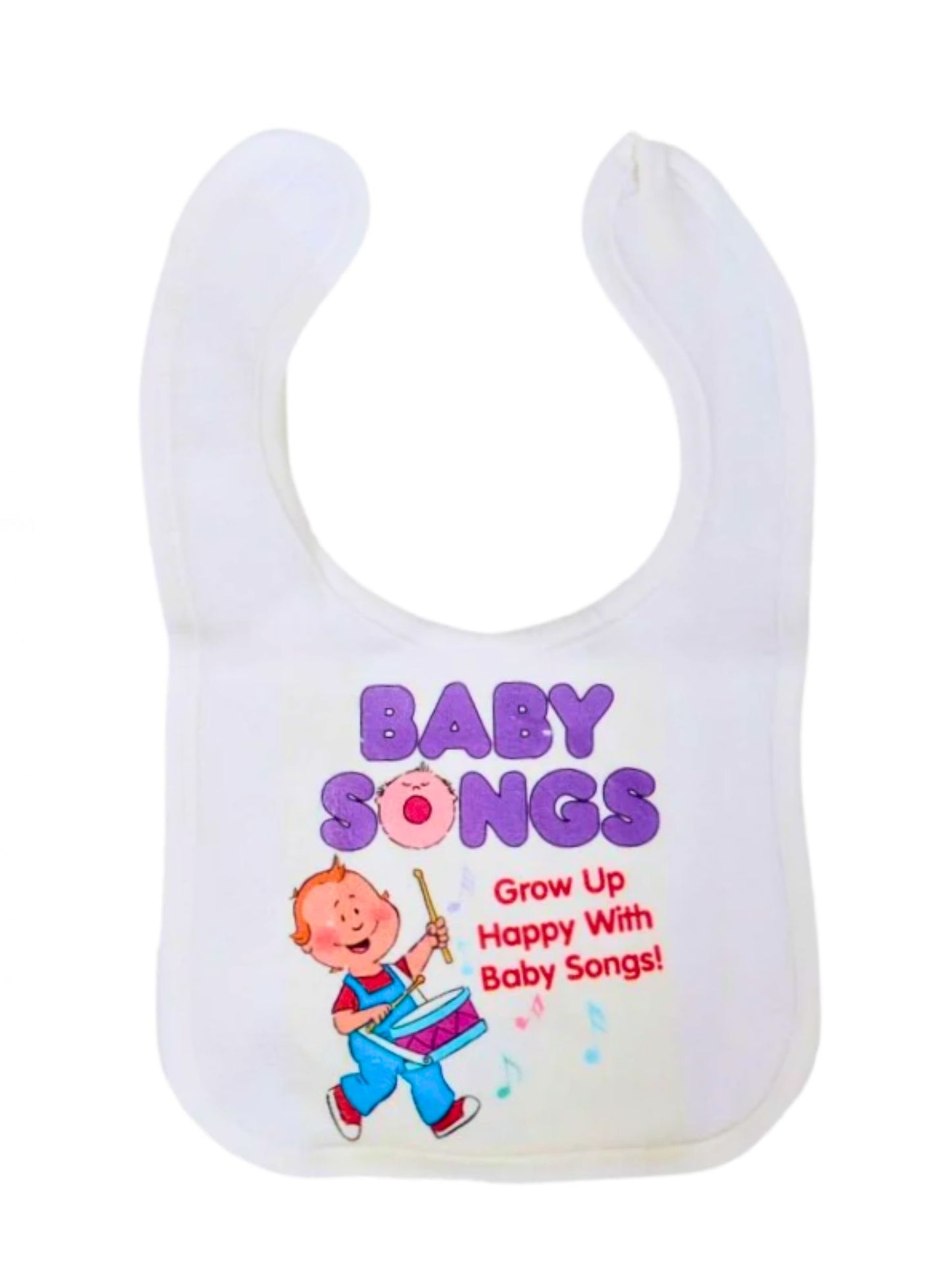 Baby Songs Bib Front
